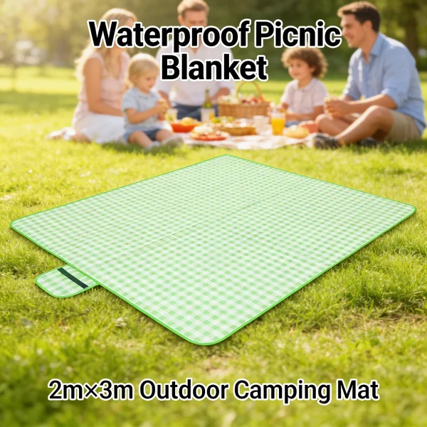 Waterproof Canvas Picnic Blanket
