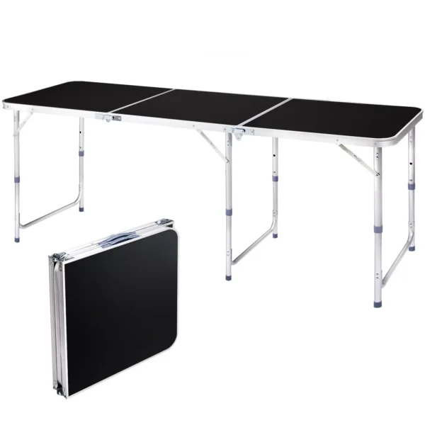 Adjustable Tri-Fold Camping Table