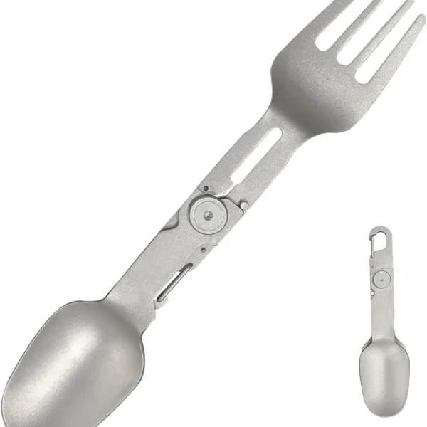 Titanium Folding Spork