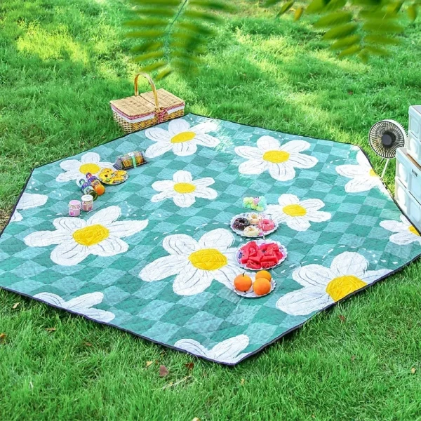 Hexagonal Outdoor Picnic Mat