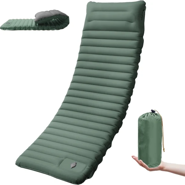 4-Inch Self-Inflating Camping Sleeping Pad