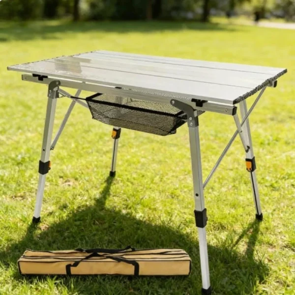 Adjustable Aluminum Camping Table