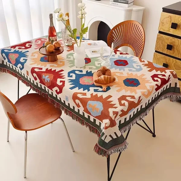 Geometric Boho Picnic Blanket