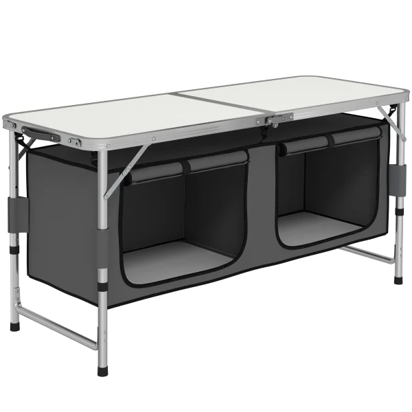 Adjustable Camp Kitchen Table