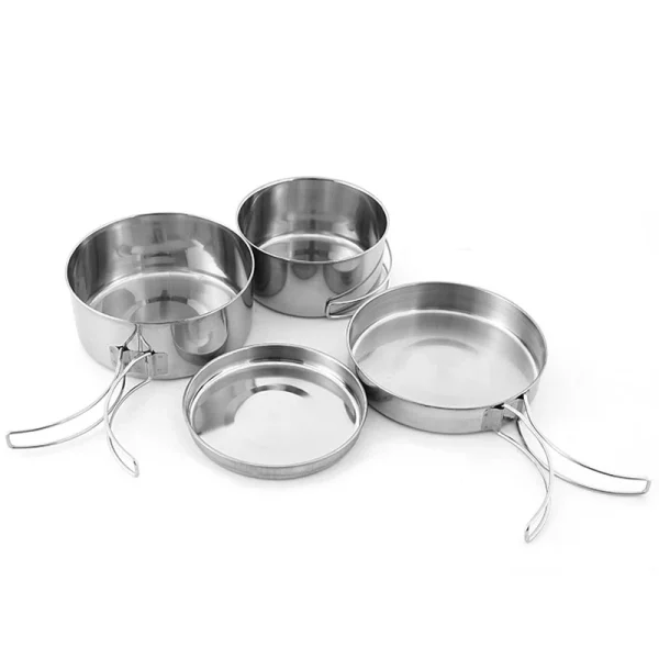 4-Piece Camping Cookware Set