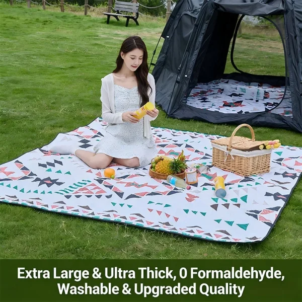 Extra Thick Waterproof Picnic Blanket