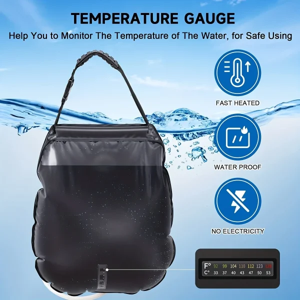 20L Solar Shower Bag