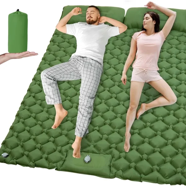 Double Inflatable Camping Mattress