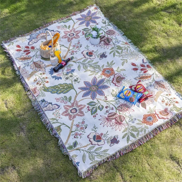 Floral Picnic Blanket