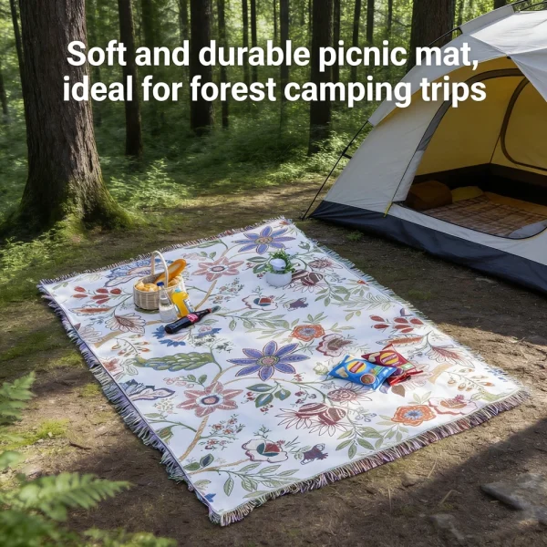 Multi-Pattern Picnic Blanket
