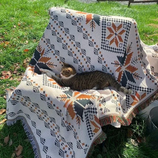 Patterned Picnic Blanket