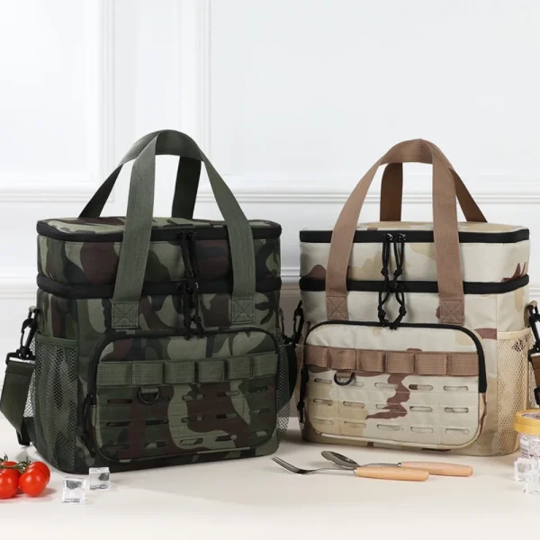 Camouflage Cooler Lunch Bag