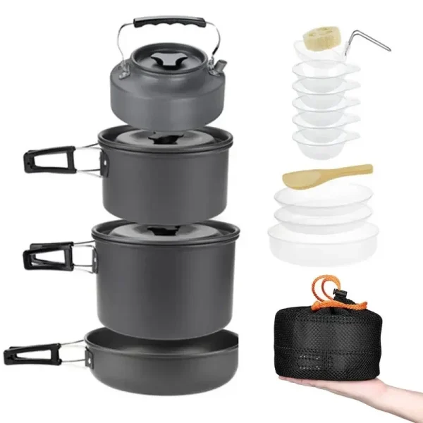 Portable Camping Cookware Set