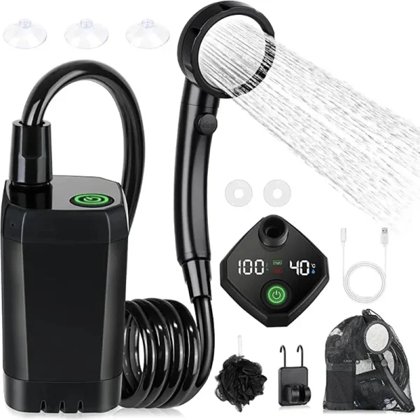 Rechargeable Camping Shower Pump