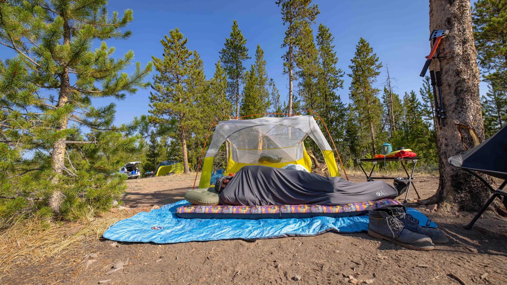 Outdoor lifestyle moment